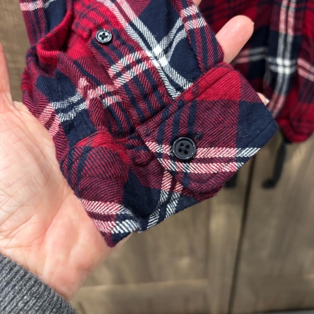 Rails Lennox Large Flannel Button Down Shirt - image 7